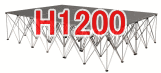 仮設イージーステージH1200 仮設ステージの決定版！