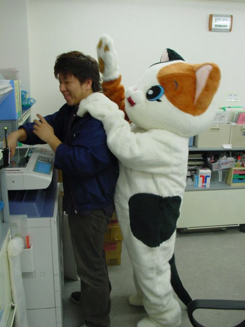 着ぐるみ ミケネコ